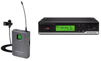 Wireless Presentation Lavalier Microphone Set with Body Pack Transmitter