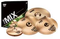 B8/B8 Pro Basement Cymbal Set with B8 14" Hi-Hat/ 20" Ride and B8Pro 16"/18" Crash Cymbals in Natural Finish