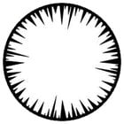 Jagged Vignette Gobo