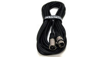Microphone Cable, XLR Male - XLR Female, 25 feet
