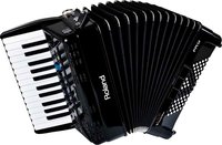 Roland FR-1X V-Accordion - Black Compact Digital Piano-style Accordion with Speakers