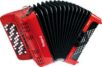 Compact Digital Button Accordion with Speakers