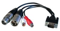 9-Pin AES/EBU & SPDIF Digital Breakout Cable for HDSP 9632, HDSPe AIO, DIGI 96/8 Pro, DIGI 96/8 PAD