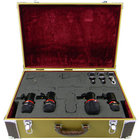 Drum Mic Kit With 4 Microphones And Tweed Case