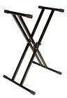 X-Style Keyboard Stand in Black with Patented Memory Lock