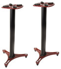 Columnar Monitor Stands, 1 Pair, Red