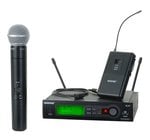 SLX Series Single-Channel Wireless Mic System with WL185 Lavalier and SM58 Handheld Combo