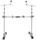 2-Leg HEXRACKII Drum Rack with Curved Pipe and 2x CH-755 Boom Arms
