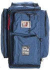 Blue Wheeled Production Case with Off-Road Wheels