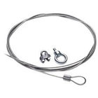 10' Safety Cable Kit, Silver