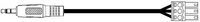 3.5mm Balanced Male to 3-Pin Mini Phoenix Connector Cable