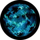 Aquatic Mix Glass Abstract Color Gobo by Lisa Cuscuna