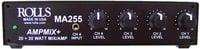 Rolls MA255 4-Channel Stereo Mixer Amplifier, 20W per Channel, 4x RCA Inputs