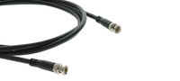 Kramer C-BM/BM-1.5 Molded BNC-BNC Cable, 18"