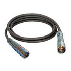 Hybrid Fiber Cable, SMPTE 304 Connectors, 100' 