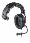 Single-sided w/flexible dynamic boom mic, 150 ohm earphone, 5' cord with pigtail termination