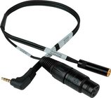 iPhone/iPad 1/8"TRRS Cable to XLR & 1/8" TRSF