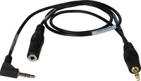 Sescom LN2MIC-ZMH4-MON  1/8" TRS Cable, w/Monitoring Tap