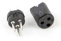 4-pin Mini XLRF TQG Series QG Insert