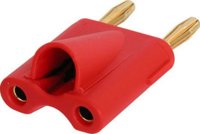 REAN NYS508-R Banana Plug, Red
