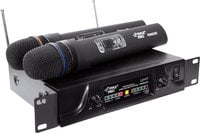 Dual Channel UHF Wireless Microphone System