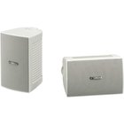 Pair of 4" Weatherproof Installation Speakers in White