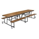 10 ft. Plywood Top Table with Benches