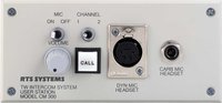 Console-Mount User Station with A5F Headphone Connector