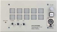 2-Channel Wall Mount User Station with Speaker, A4F Headphone Connector
