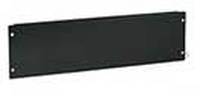 8 3/4" Blank Rack Panel, Black