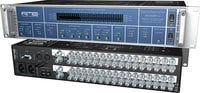 24-Bit/192 kHz, 2x 64-channel MADI <> AES-3id Format Converter, BNC 75 Ohm, with Redundant PSU, 19" W, 2 RU