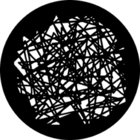 "Scribble" Steel Gobo