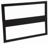 Black Gel Frame for IntelliWhite iW Reach TR Powercore Fixture