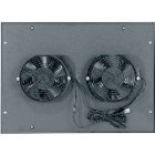 Two 6" Fans Integrated Fan Top for ERK and SCRK Series Racks