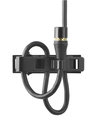 Microflex XLR Cardioid Condenser Lavalier Microphone in Black
