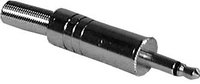 Shielded 2-Conductor Mono 3.5mm Cable Plug