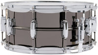 Ludwig LB417 6.5"x14" Black Beauty Brass Snare Drum iin Black Nickel Finish