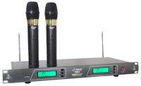 Rackmount Dual VHF Wireless Handheld System