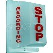Triple Sided Non-Flashing "Stop Recording" Light