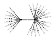 7' 8-Channel 1/4" TRS to Dual 1/4" TS Insert Snake