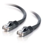 Cables To Go 26969  Cat5e Patch Cable, Black, 1'