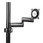 Dual Arm Pole Mount, Black