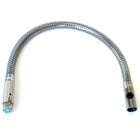 18" Gooseneck with 3-pin Mini XLRF Connector, Chrome