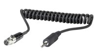 1' UR5 Output Cable, TA3F to 3.5mm Stereo Miniplug