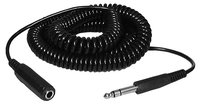25 ft. 1/4" Stereo Male to Female Coiled Cable