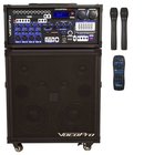 Portable PA System with VHF Module Set 4 with 2 VHF Microphones