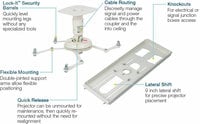 Universal Projector Mount with T-Bar