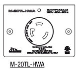 HardWired 20A MPR Twist Lock L5-20R