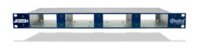 1RU Rack Panel for 4 Radial DI Boxes