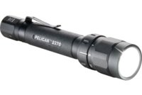 Black LED Flashlight with Switchable Night Vision Red/Night Vision Blue/Bright White Light